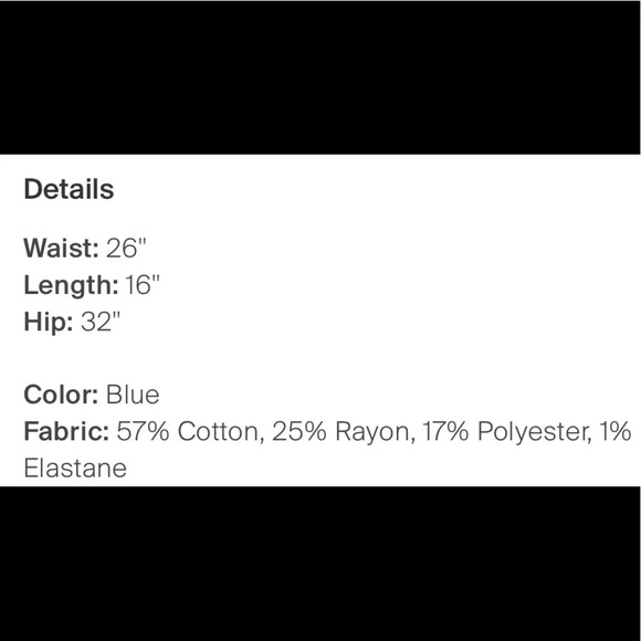 3 X 1 Rose Striped Mini Denim Skirt Size 24/XS - Picture 11 of 11